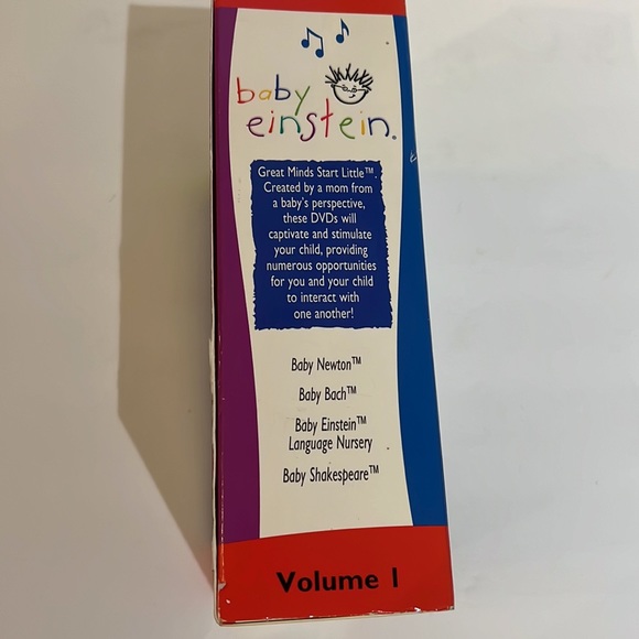BABY EINSTEIN 4-Pack Vol.1 DVD Newton, Bach, Einstein, Shakespeare 4-Disc Set - Picture 8 of 8